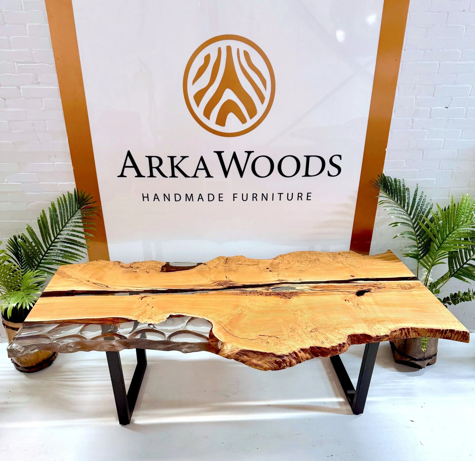Eettafel 17 - Kyara - 220 x 100 cm - The Epoxy Nest